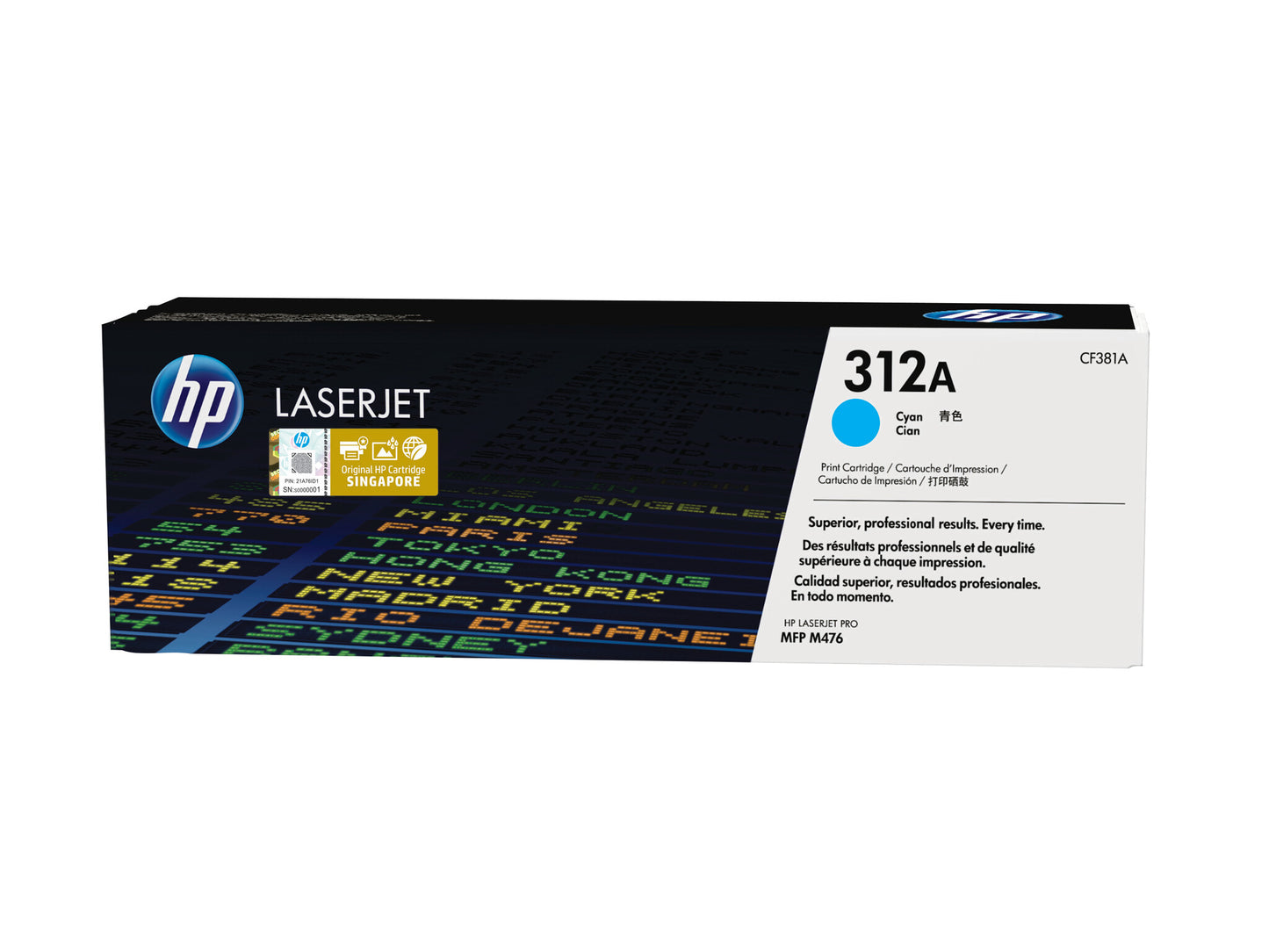 HP 312A Cyan LaserJet Toner Cartridge