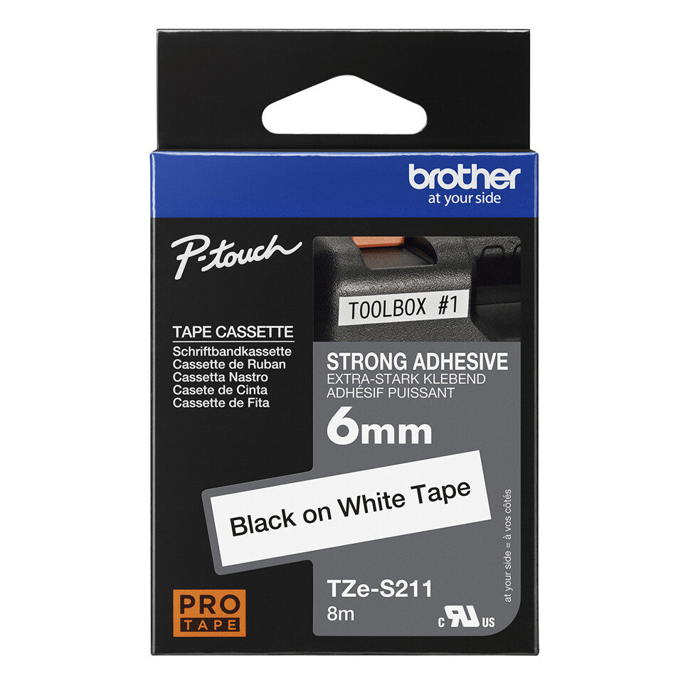 Brother TZE-S211 label-making tape TZ