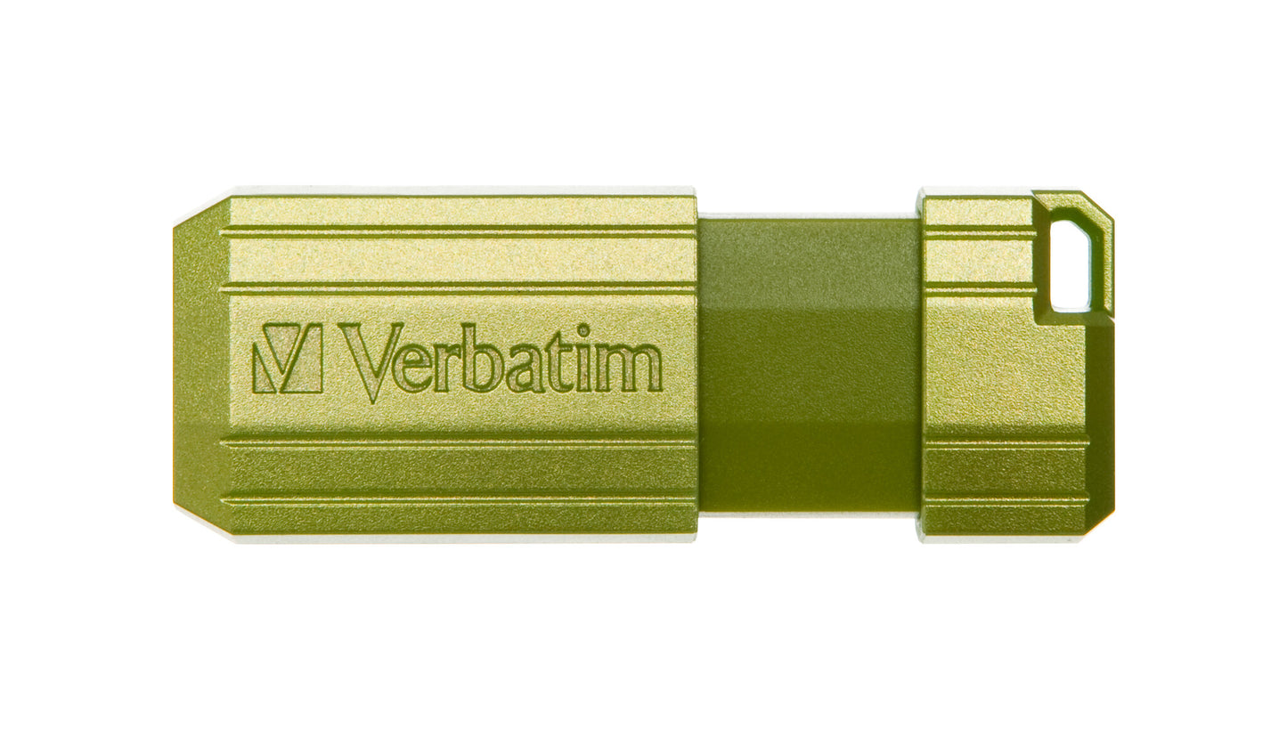 Verbatim PinStripe - USB Drive 16 GB - Eucalyptus Green