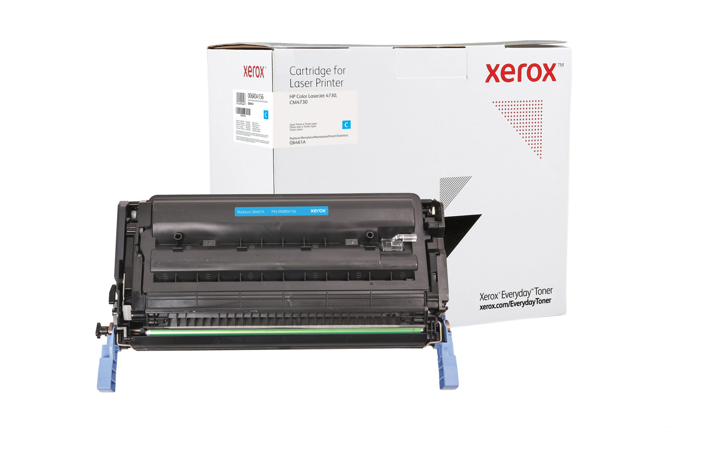 Everyday ™ Cyan Toner by Xerox compatible with HP 644A (Q6461A), Standard capacity