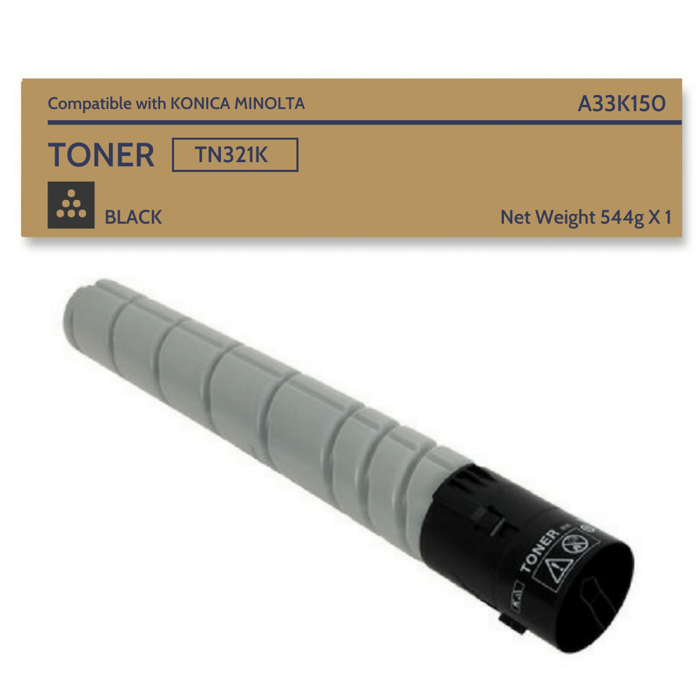 THS BLACK TONER - A33K150 FOR BIZHUB C224,364,INEO+ & MF