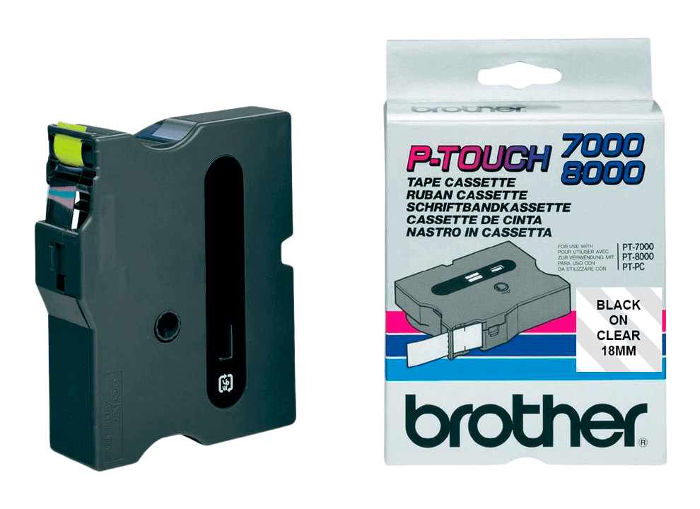 Brother TX-141 label-making tape