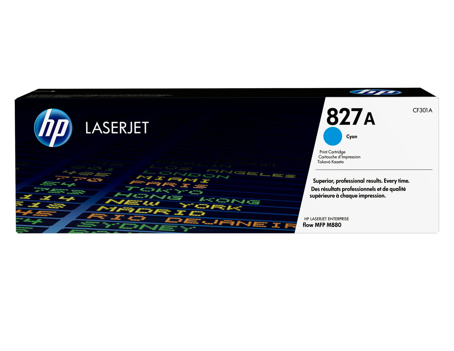 HP 827A Cyan Original LaserJet Toner Cartridge