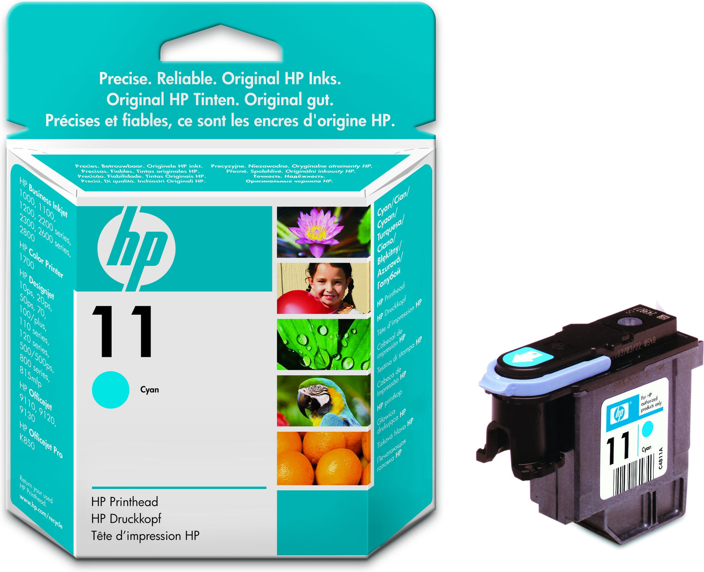HP 11 Cyan Original Ink Cartridge