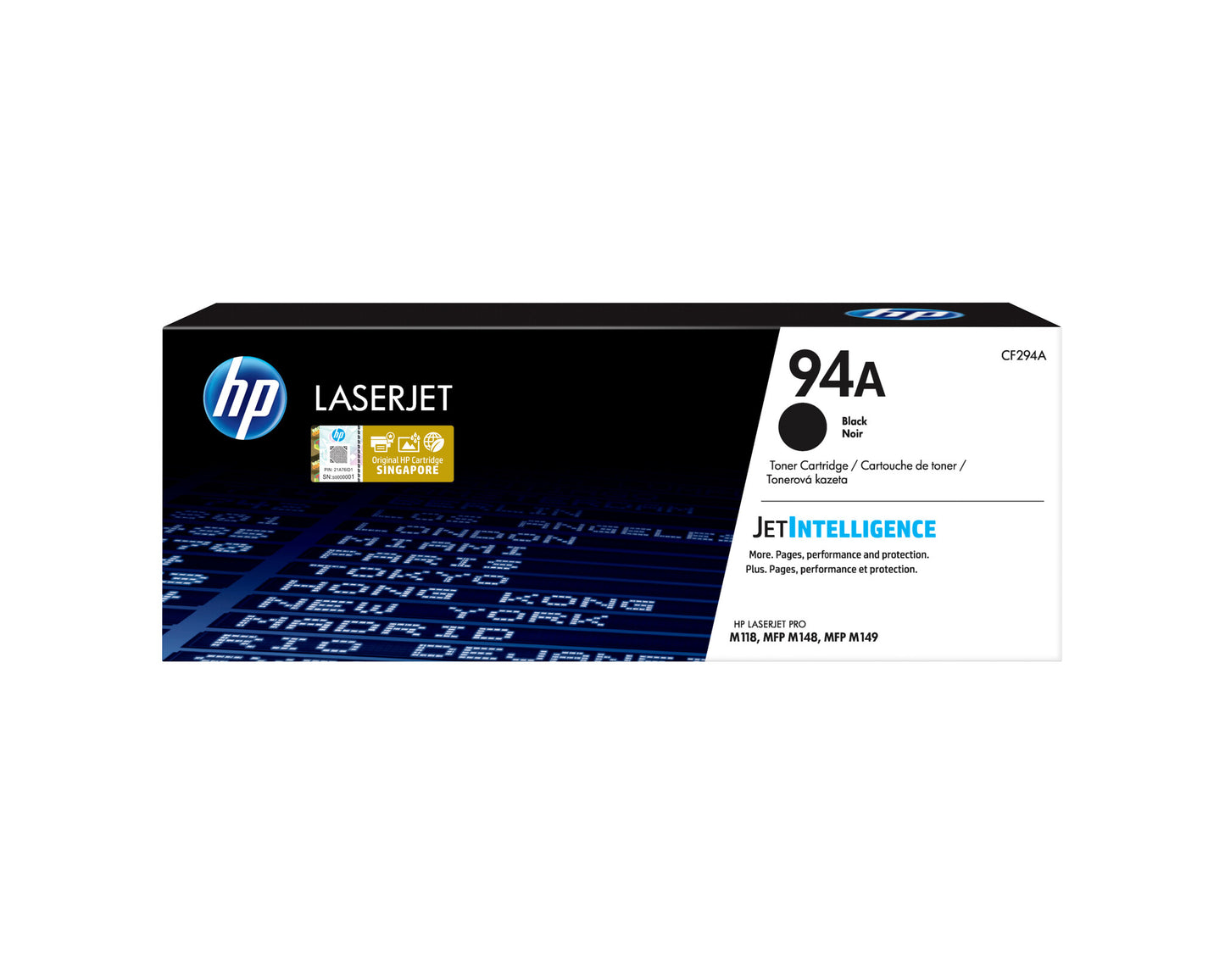 HP 94A Black Original LaserJet Toner Cartridge