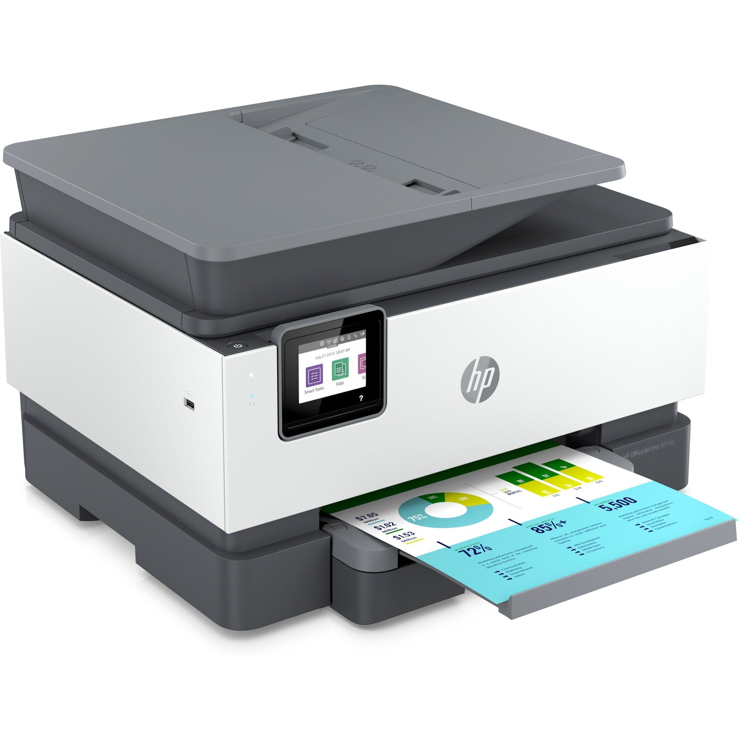HP OfficeJet Pro 9010e Wireless All-in-One Color Printer, Instant Ink; Two-sided printing