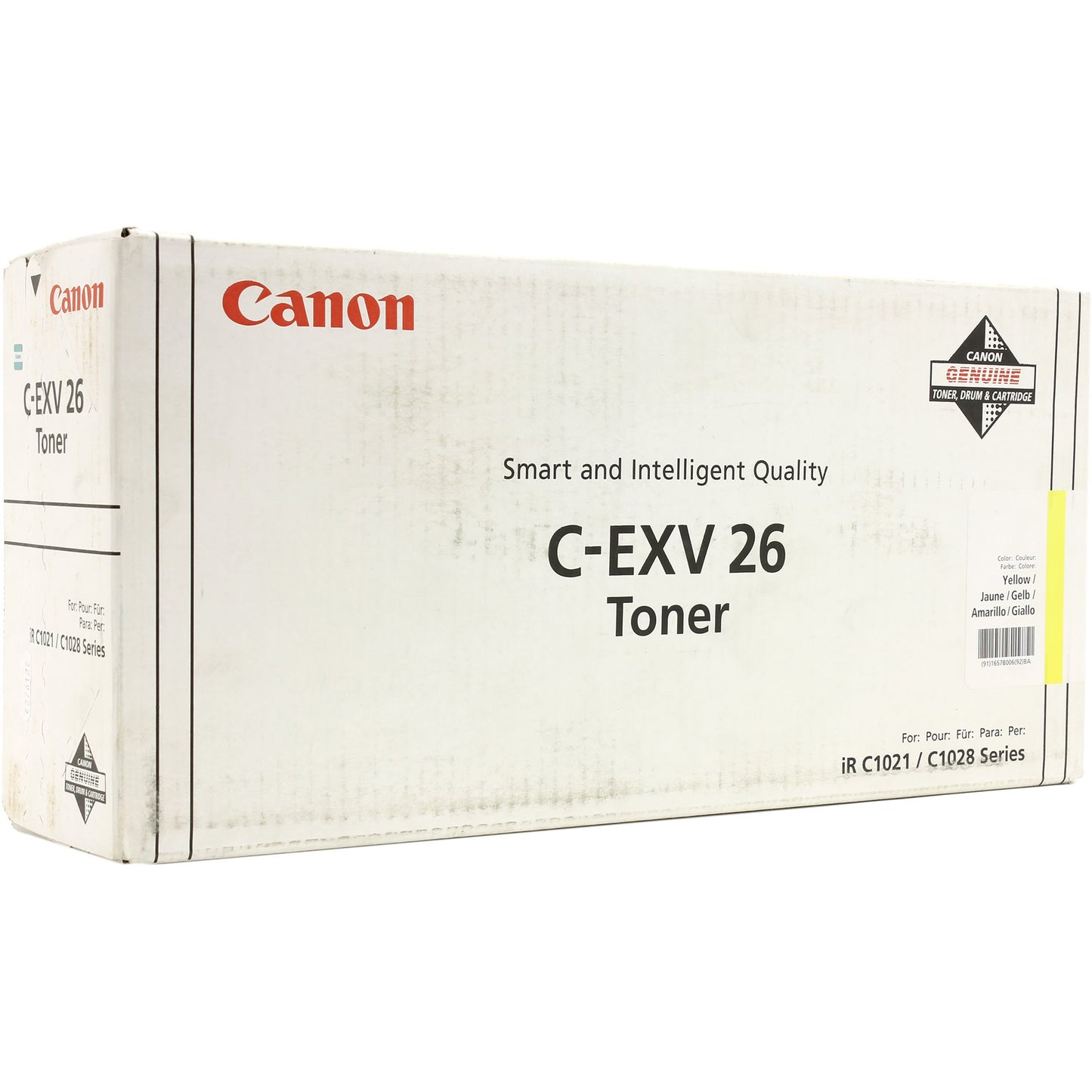 CANON 1021i TONER CARTRIDGE YELLOW 6K, 1657B006AA