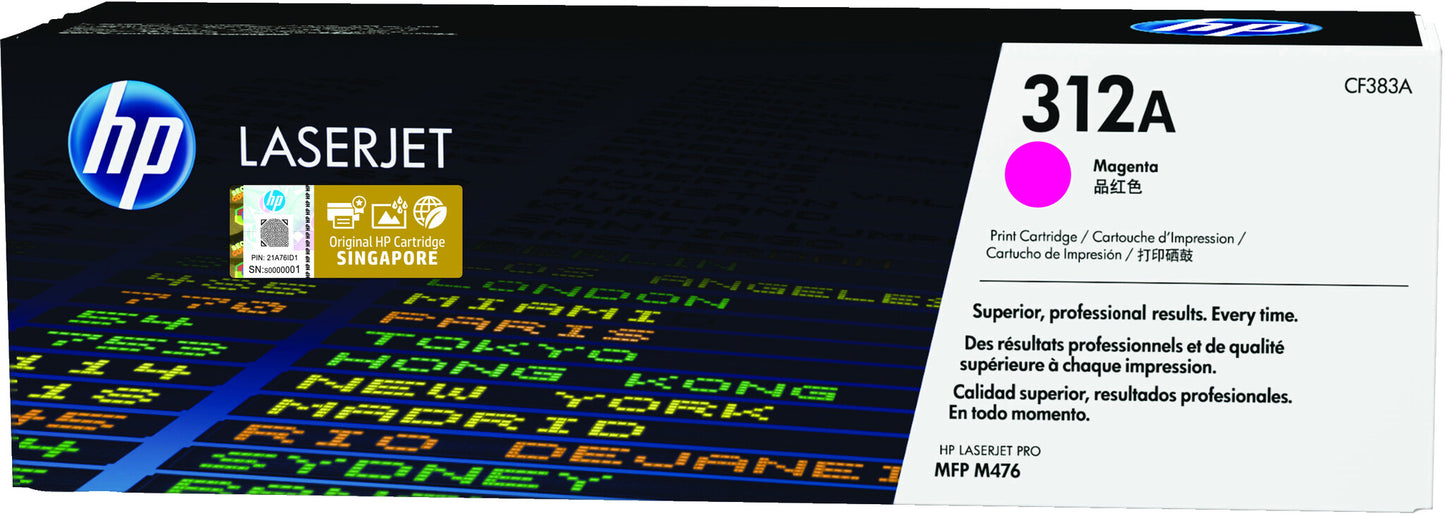 HP 312A Magenta LaserJet Toner Cartridge
