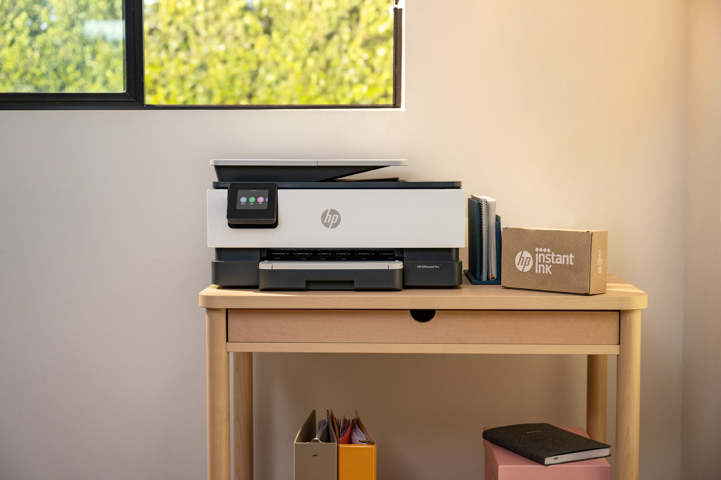 HP OfficeJet Pro 9012e Wireless All-in-One Color Printer, Instant Ink; Two-sided printing