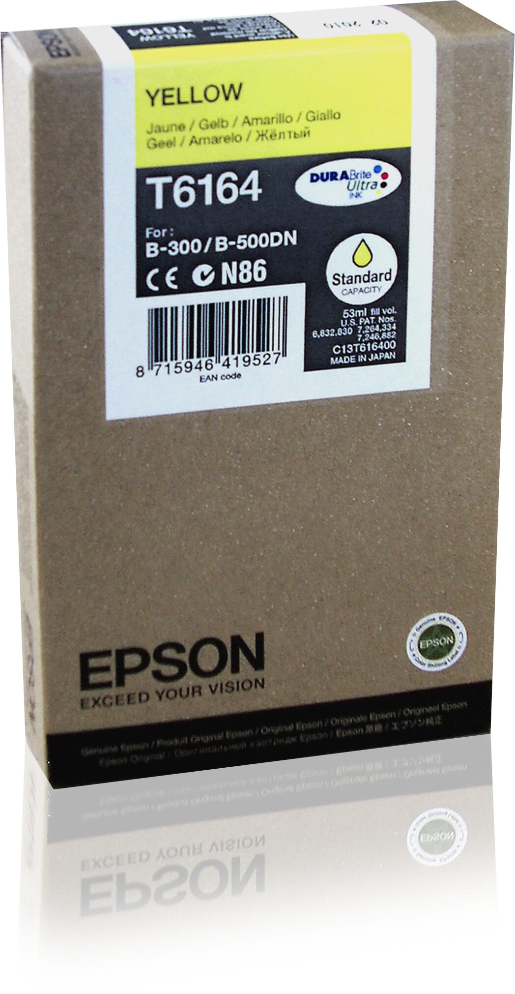 Epson Ink Cartridge SC Yellow 3.5k