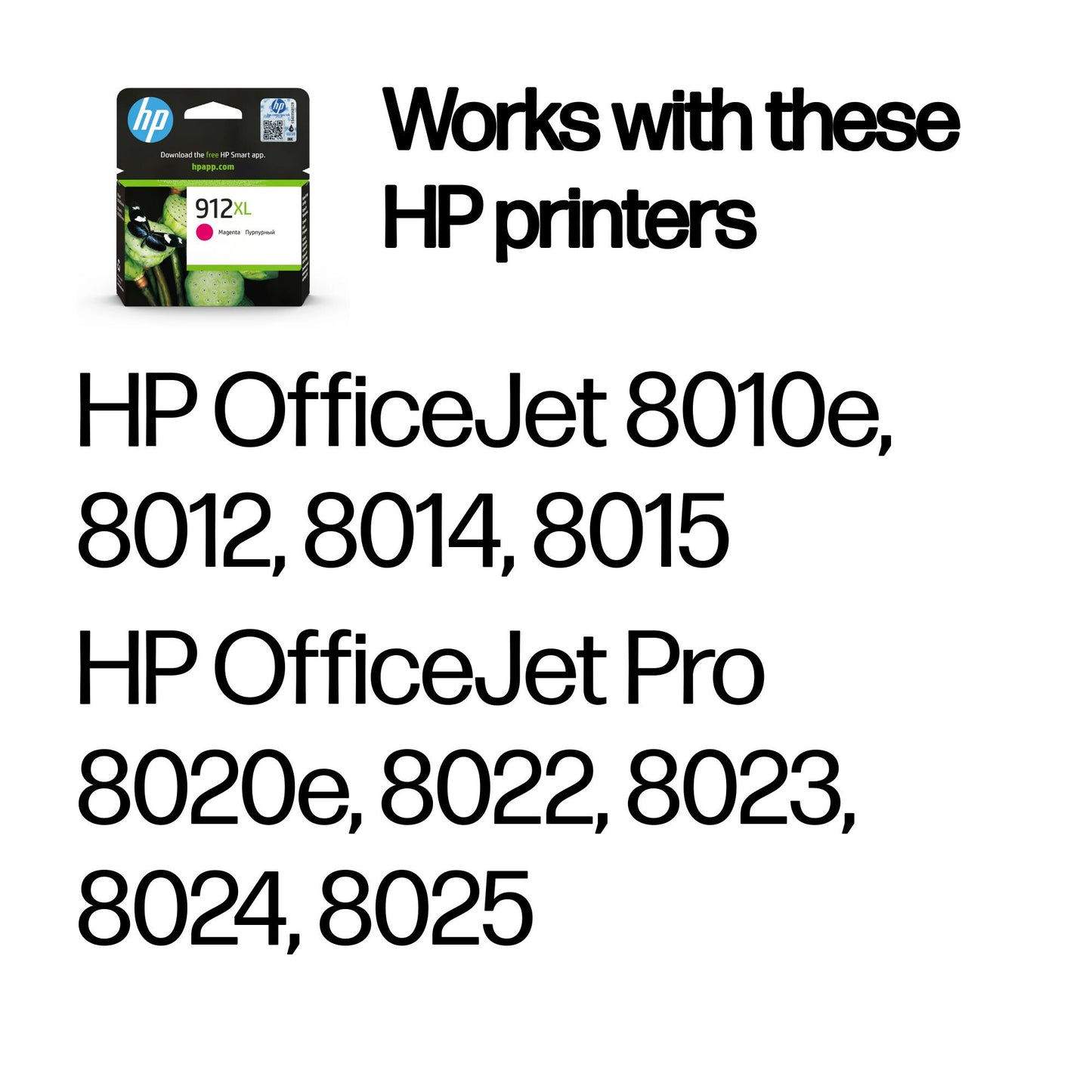 HP 912XL High Yield Magenta Original Ink Cartridge