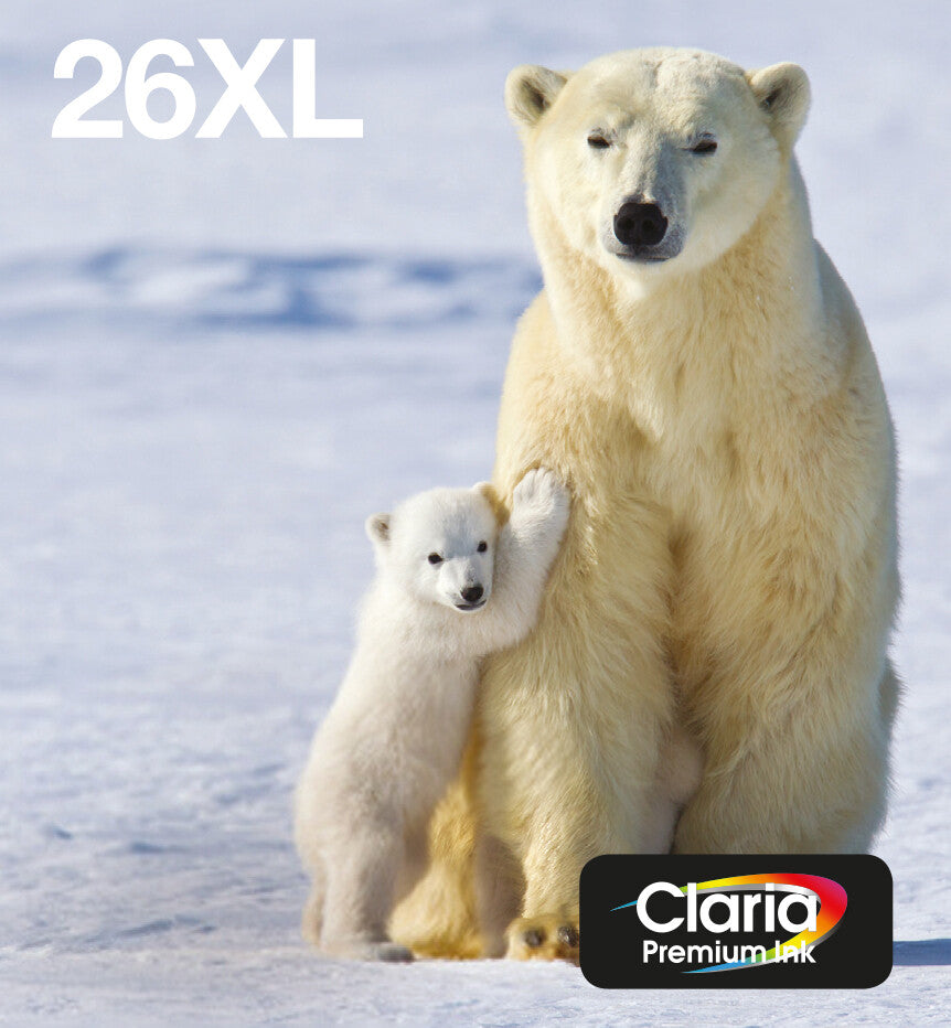 Epson Polar bear Multipack 4-colours 26XL Claria Premium EasyMail