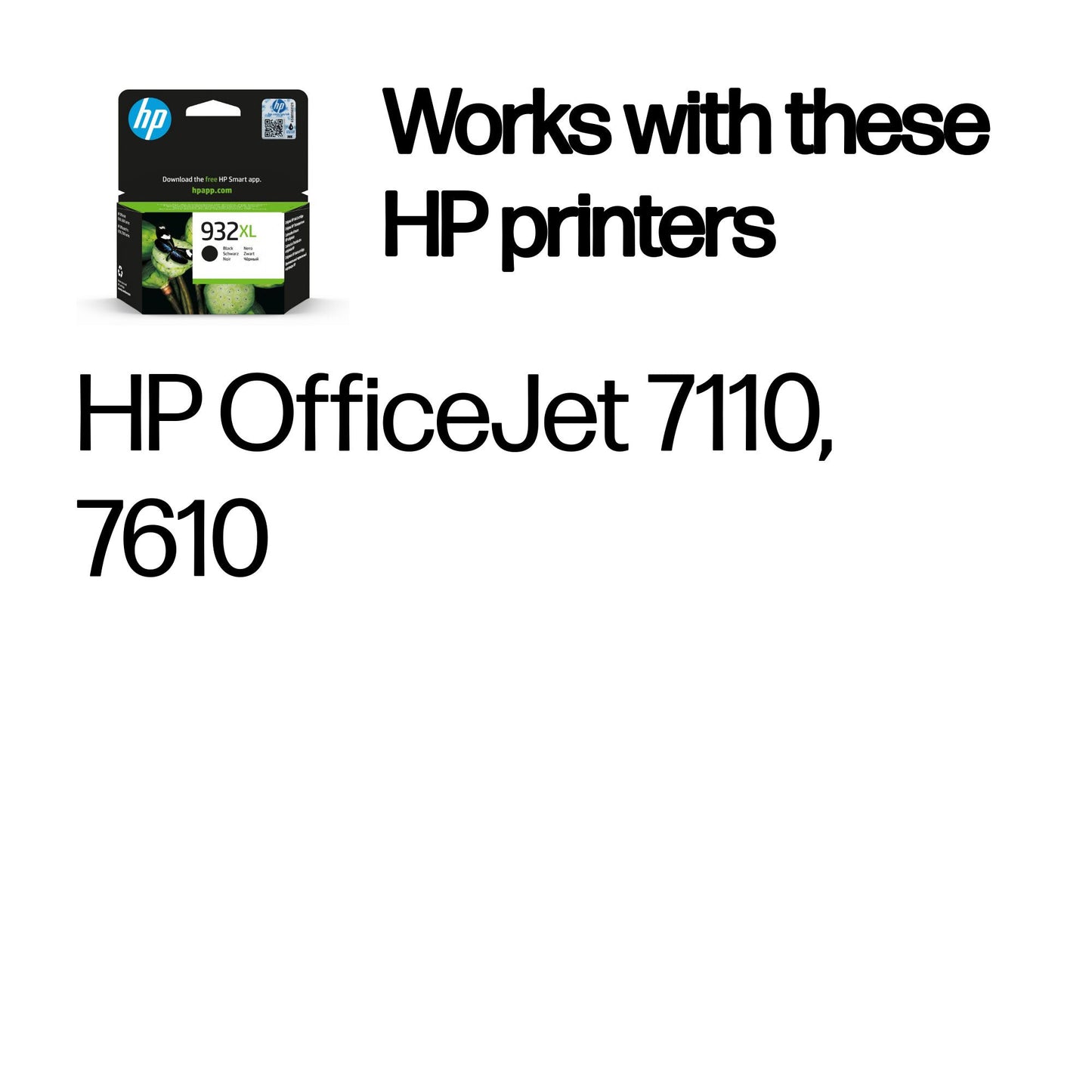 HP 932XL High Yield Black Original Ink Cartridge