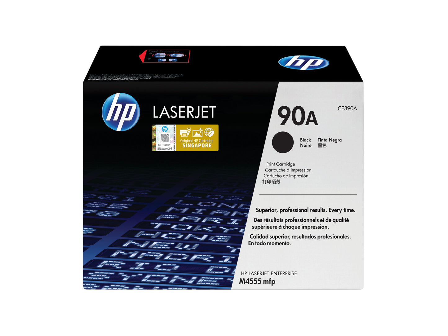 HP 90A Black Original LaserJet Toner Cartridge