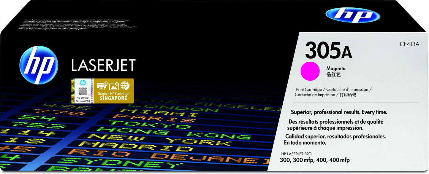 HP 305A Magenta Original LaserJet Toner Cartridge