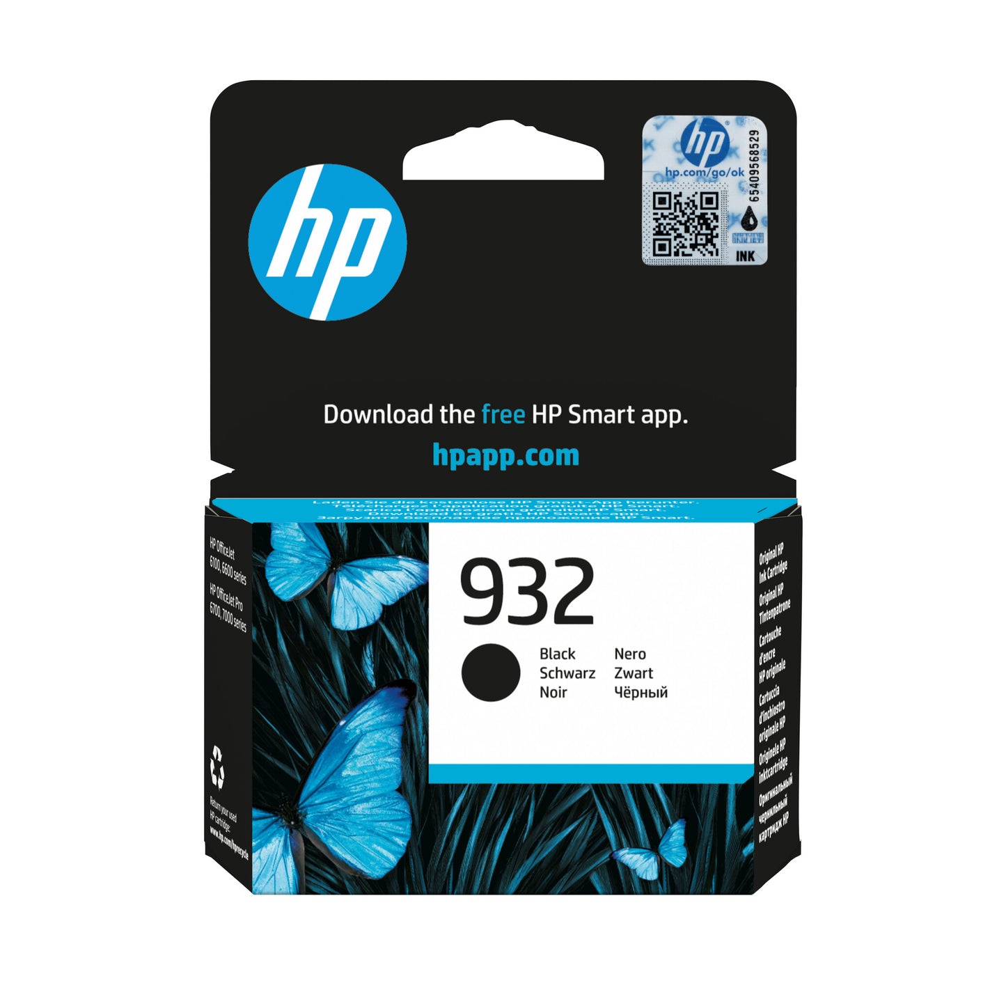 HP 932 Black Original Ink Cartridge