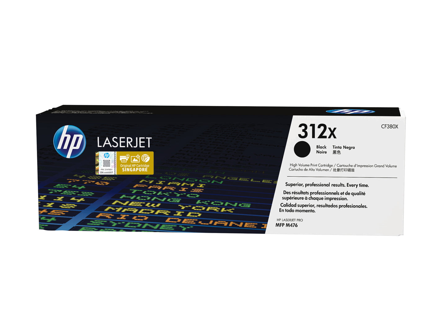 HP 312X High Yield Black LaserJet Toner Cartridge