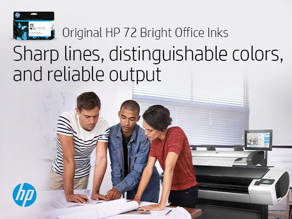 HP 72 130-ml Gray Ink Cartridge