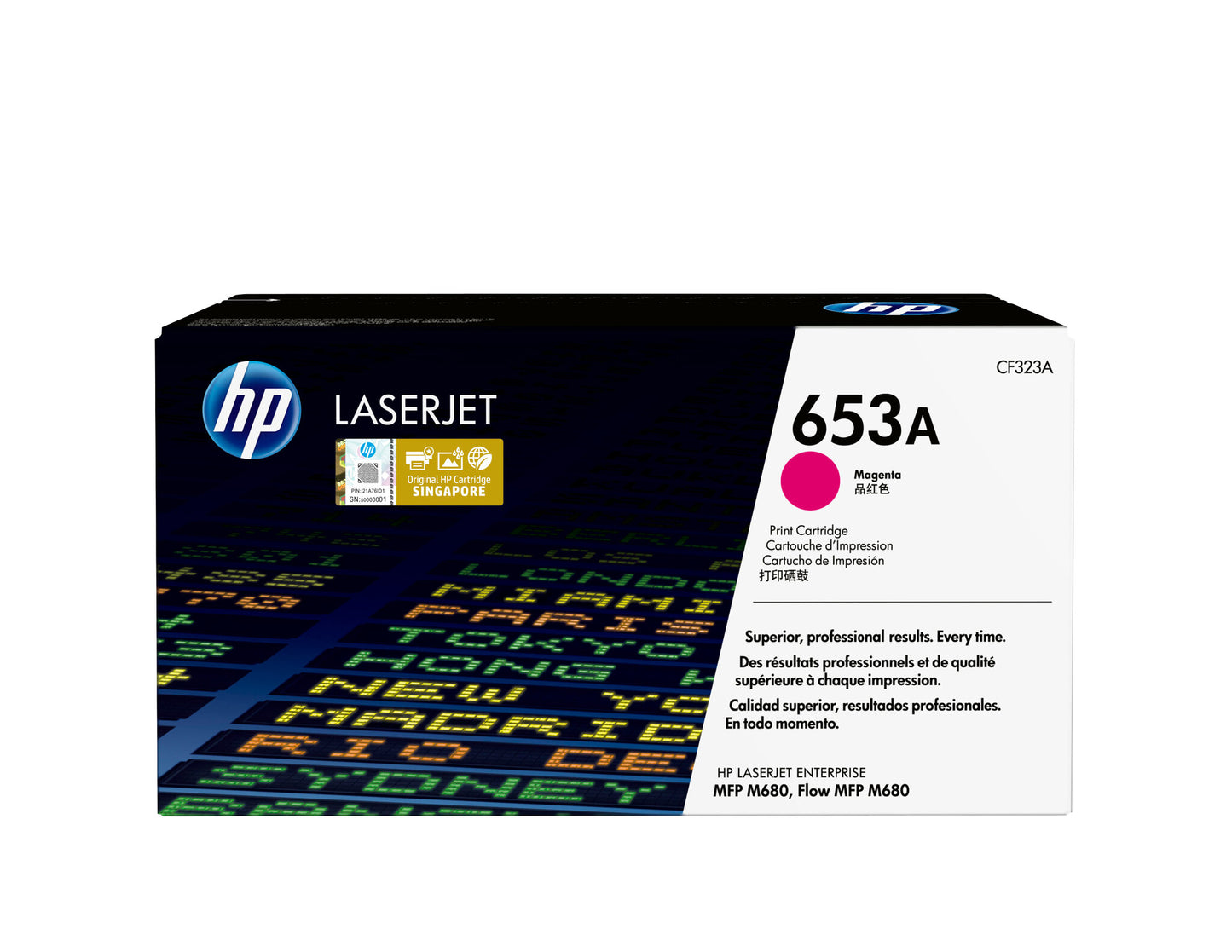 HP 653A Magenta Original LaserJet Toner Cartridge