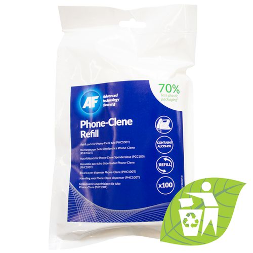 AF PHONE CLENE REFILL PACK APHC100R