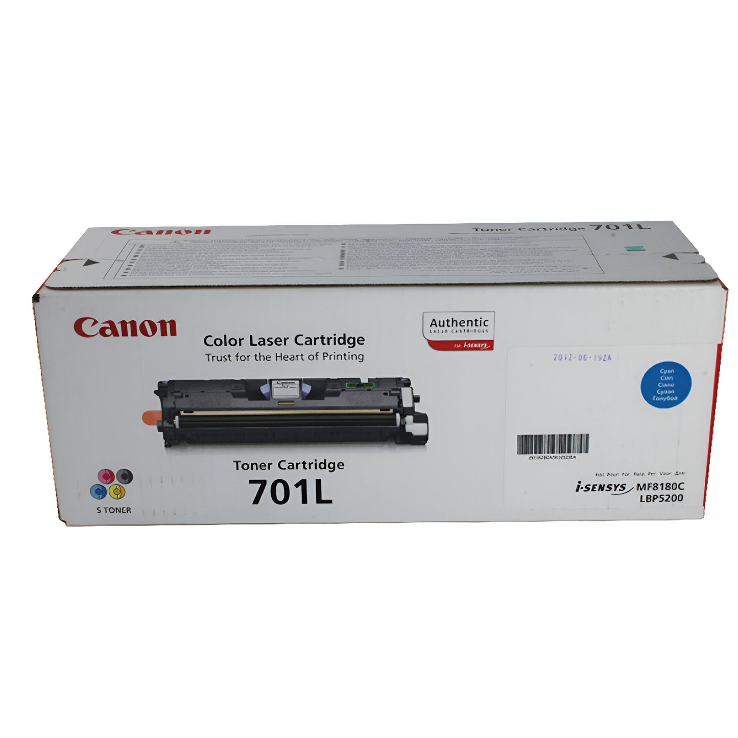 Canon 701L toner cartridge 1 pc(s) Original Cyan