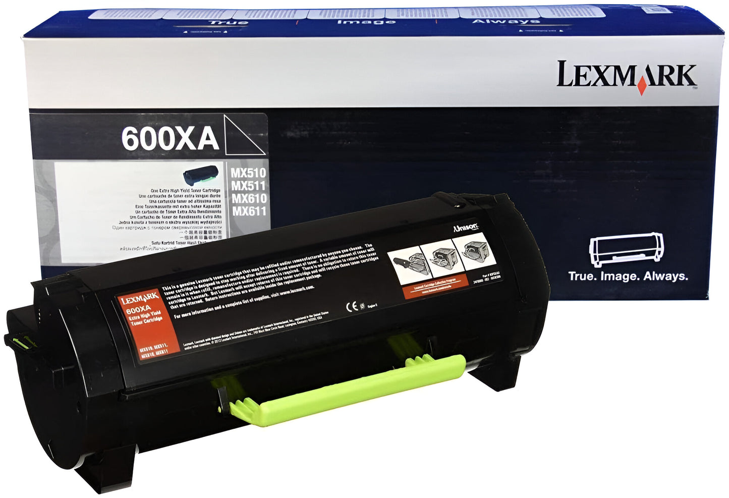 Lexmark 60F0XA0 toner cartridge 1 pc(s) Original Black