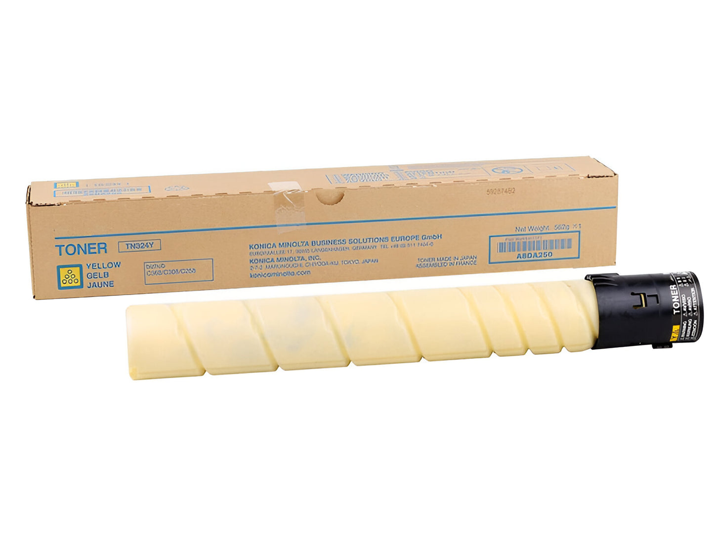 KONICA MINOLTA C368 TONER BC 562G CARTRIDGE YELLOW