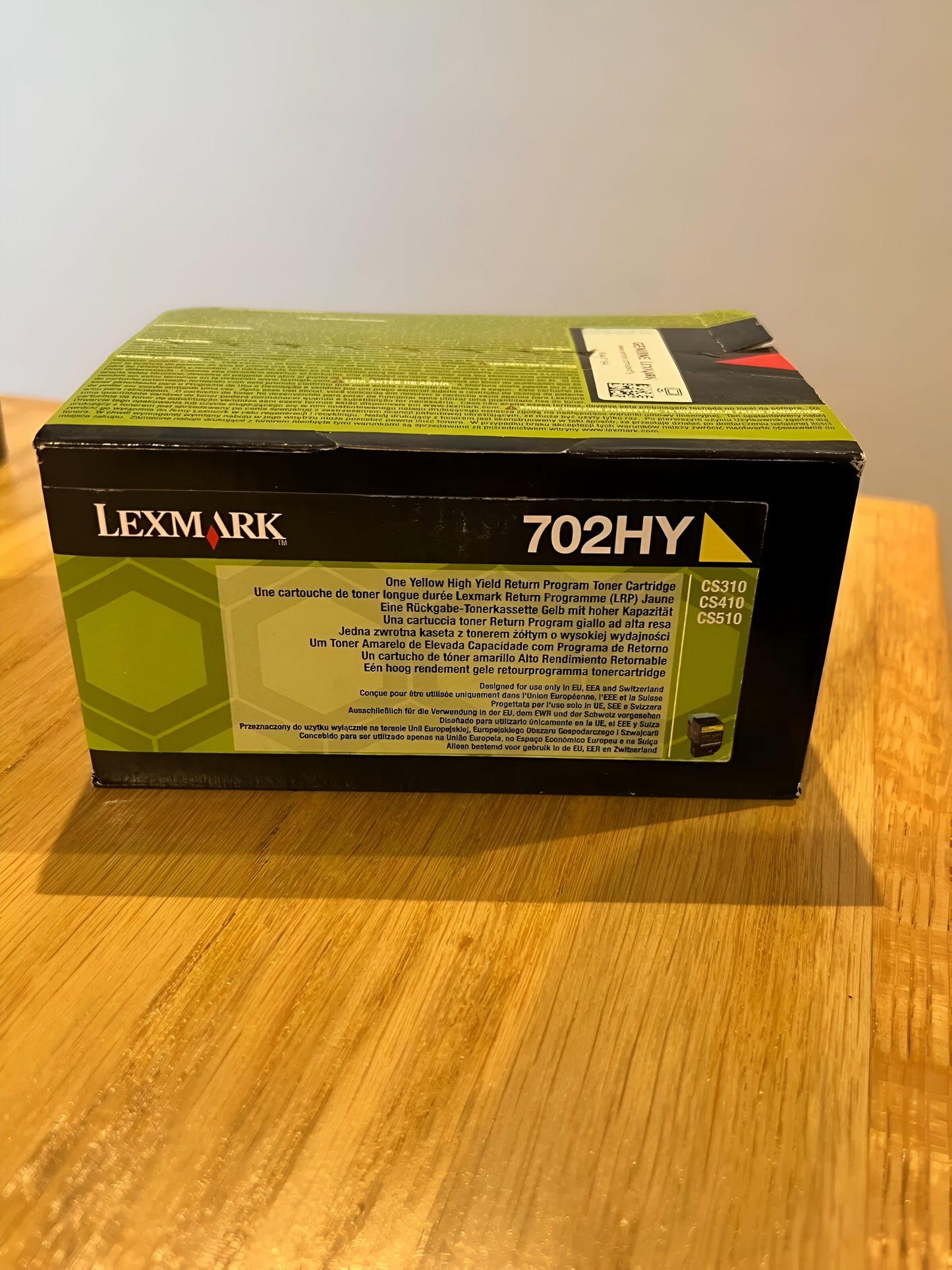 Lexmark 70C2HY0 toner cartridge 1 pc(s) Original Yellow