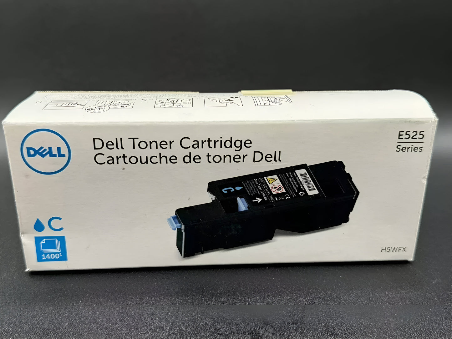 DELL H5WFX toner cartridge 1 pc(s) Original Cyan