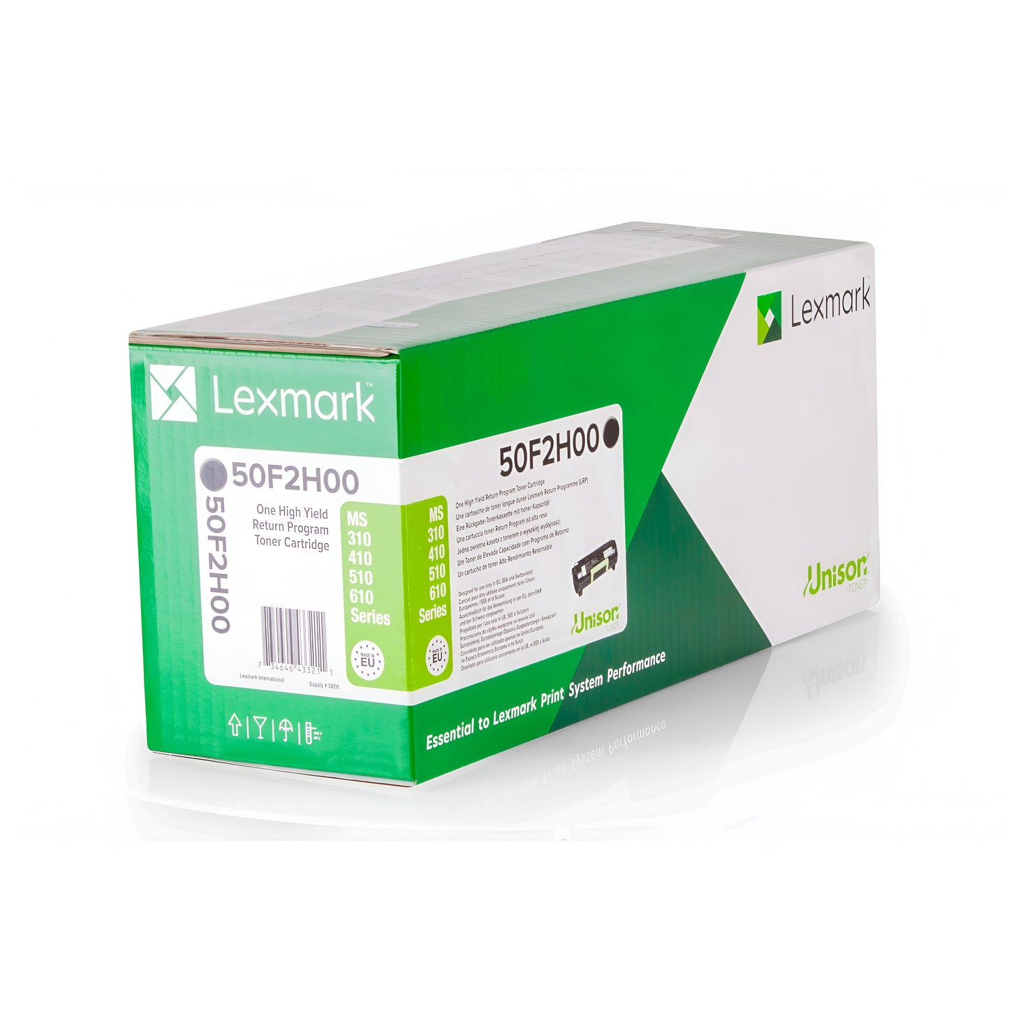 Lexmark 50F2H00 toner cartridge 1 pc(s) Original Black