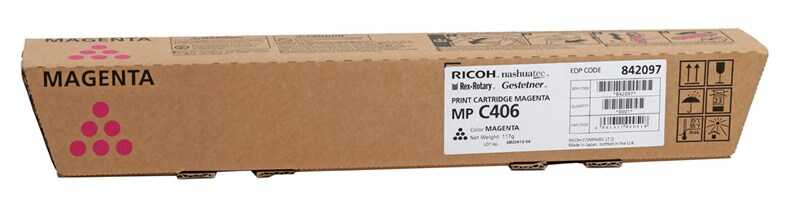 THS MAGENTA TONER MPC306,407 HI YIELD 8K - RICOH 842097