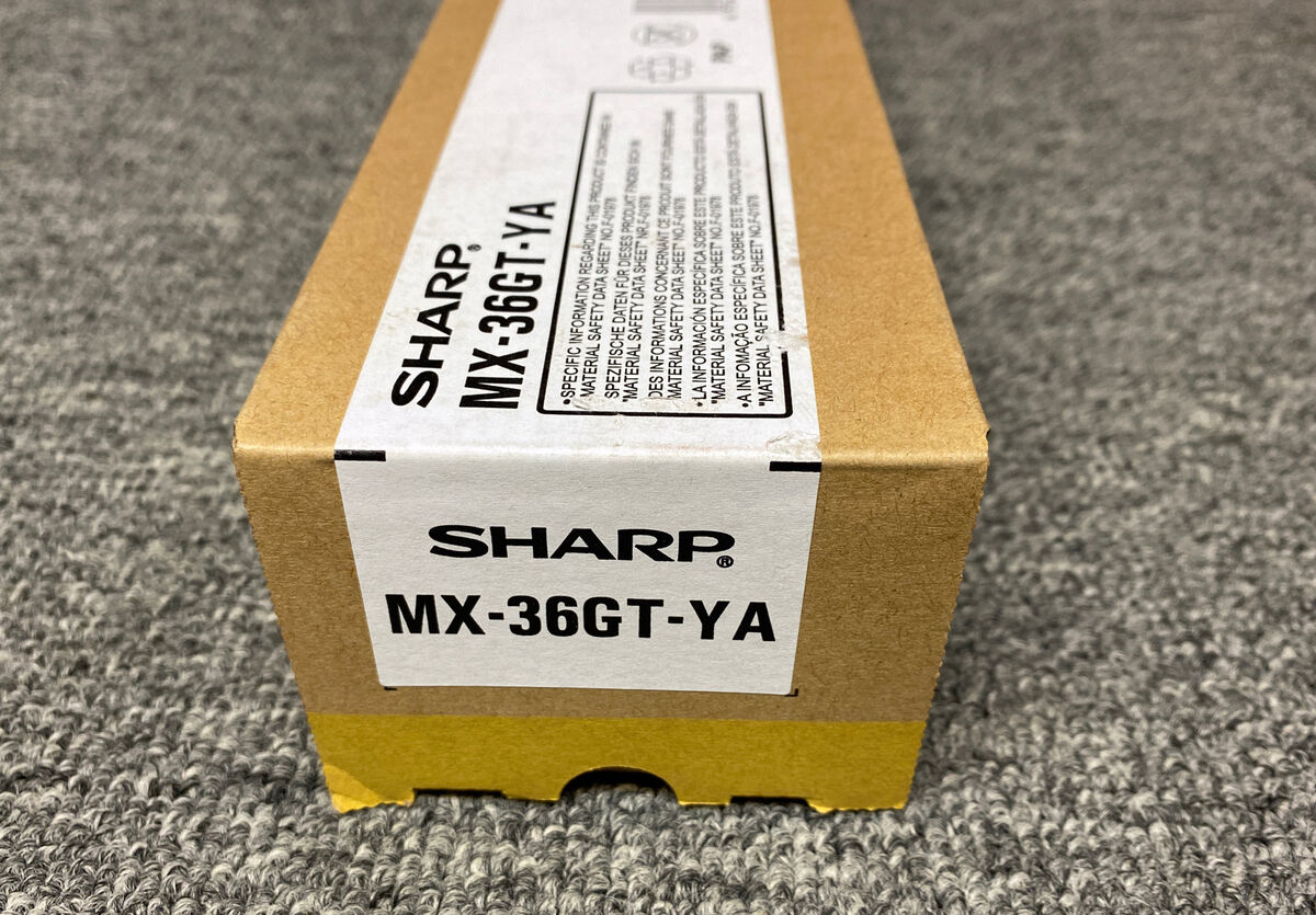 Sharp MX36GTYA toner cartridge 1 pc(s) Original Yellow