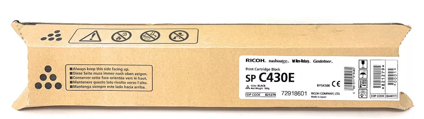 PRINT CARTRIDGE BLACK SP C430E JP, 821279