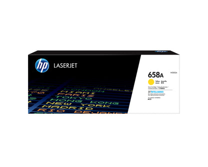 HP 658A Yellow Original LaserJet Toner Cartridge