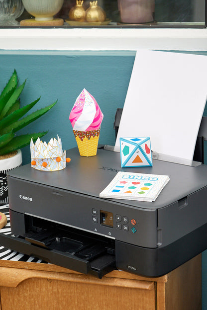 Canon PIXMA TS5350i Wireless Colour 3-in-One Inkjet Photo Printer, Black