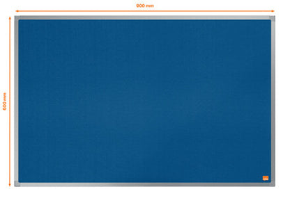 Nobo 1915203 insert notice board Blue Aluminium