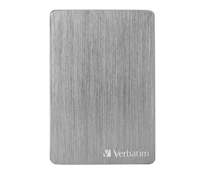 Verbatim Store 'n' Go ALU Slim Portable Hard Drive 2TB Space Grey