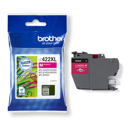 Brother LC422XLM ink cartridge 1 pc(s) Original Magenta