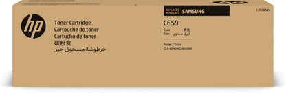 Samsung CLT-C659S Cyan Original Toner Cartridge