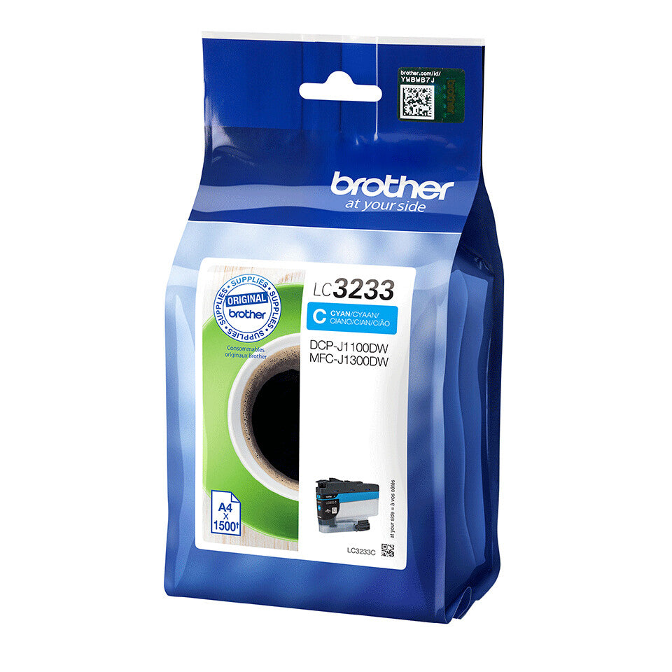 Brother LC3233C ink cartridge 1 pc(s) Original Standard Yield Cyan
