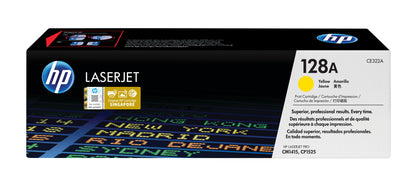 HP 128A Yellow Original LaserJet Toner Cartridge