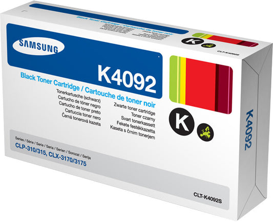 Samsung CLT-K4092S Black Toner Cartridge