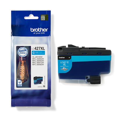 Brother LC427XLC ink cartridge 1 pc(s) Original Cyan