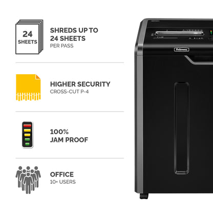 Fellowes Powershred 325Ci Cross-Cut Shredder