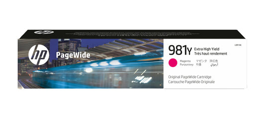 HP 981Y Extra High Yield Magenta Original PageWide Cartridge