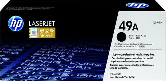 HP 49A Black Original LaserJet Toner Cartridge