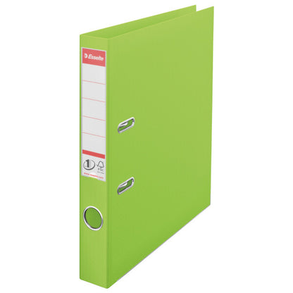 Esselte No.1 VIVIDA Lever Arch File PP, 30% pre-consumer recycled foil