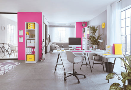 Leitz Lever Arch File 180° WOW POB/Laminated A4/80mm