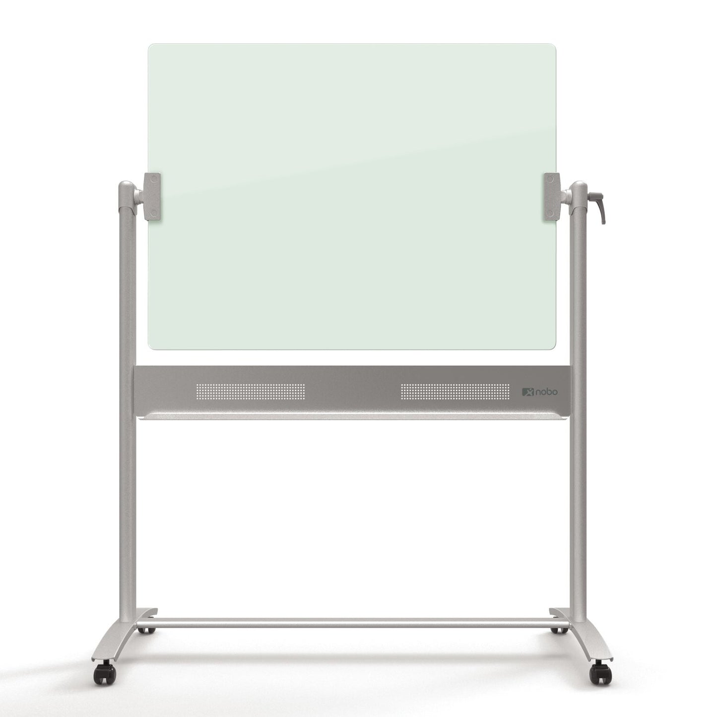 Nobo Brilliant White Glass Mobile Whiteboard 120x90cm
