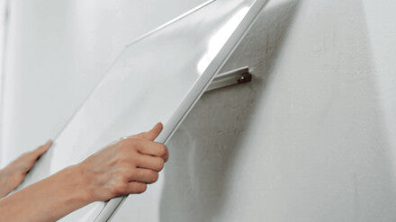 Nobo Impression Pro Widescreen Lacquered steel Magnetic Whiteboard 55" 122x69cm